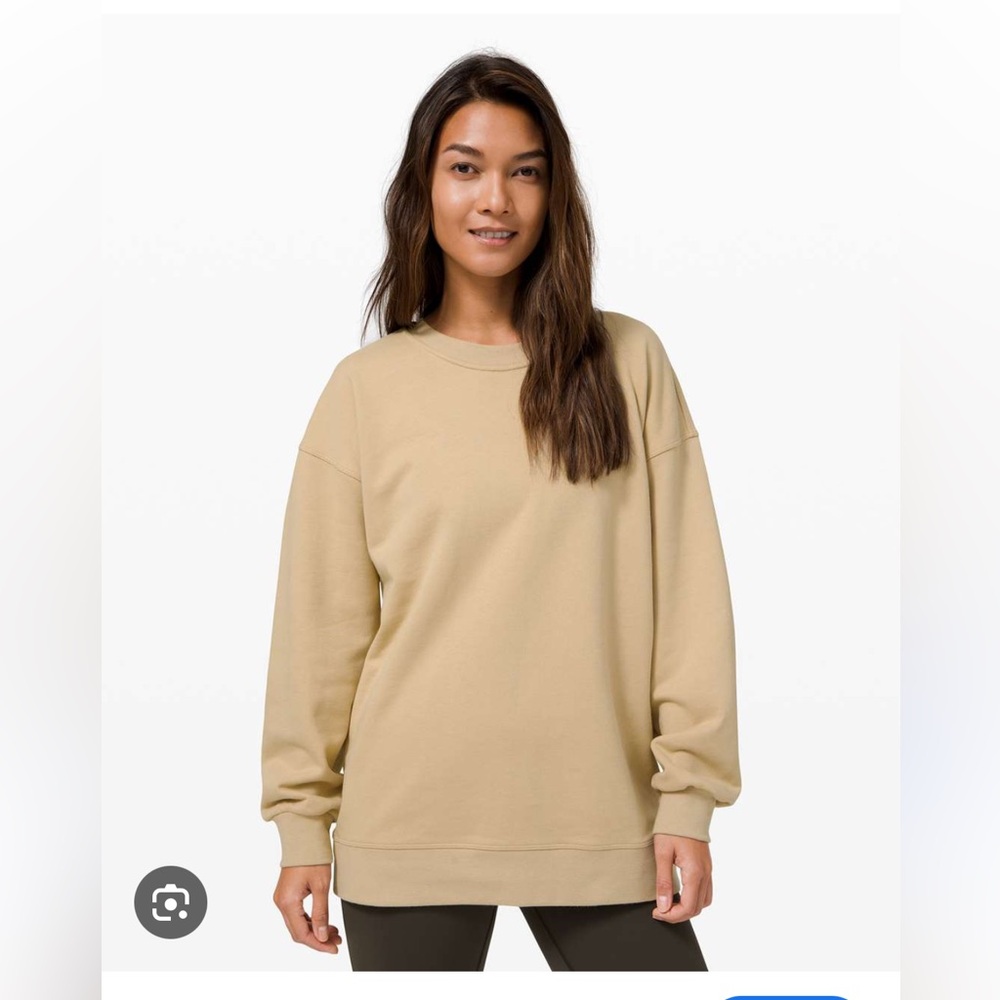 NWT Lululemon Perfectly Oversized Crew in Trench